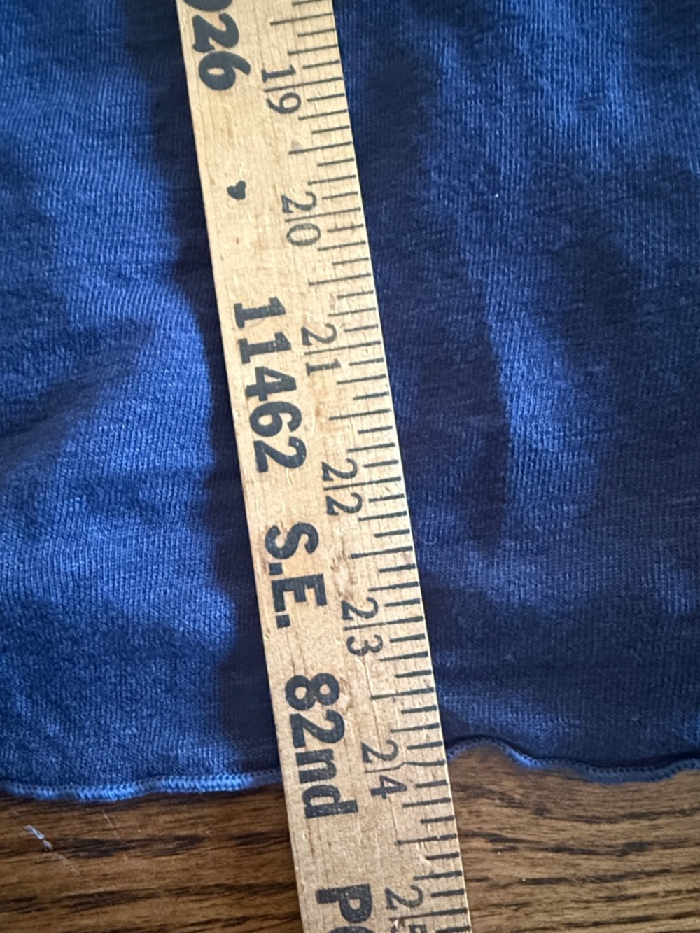 Cut Loose Tie Front Cardigan XL NWT Lightweight Blue Open Front Top - Picture 11 of 12